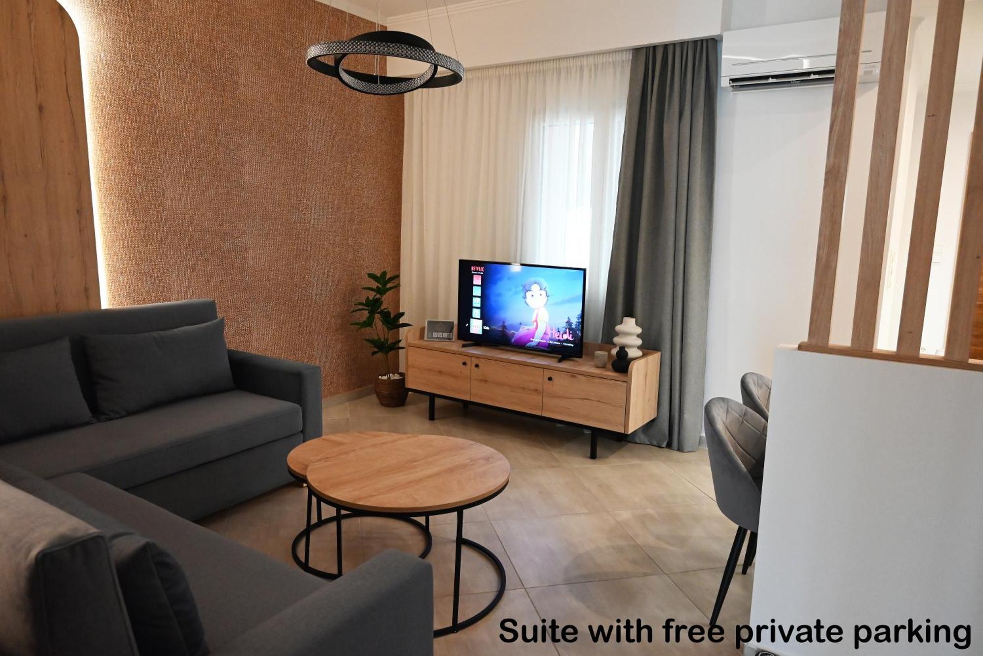 Mouson Luxury Suite With Free Private Parking Кавала Екстер'єр фото
